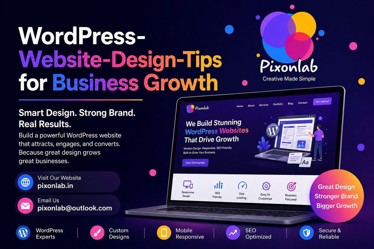 WordPress Website Design Tips for Business Growth